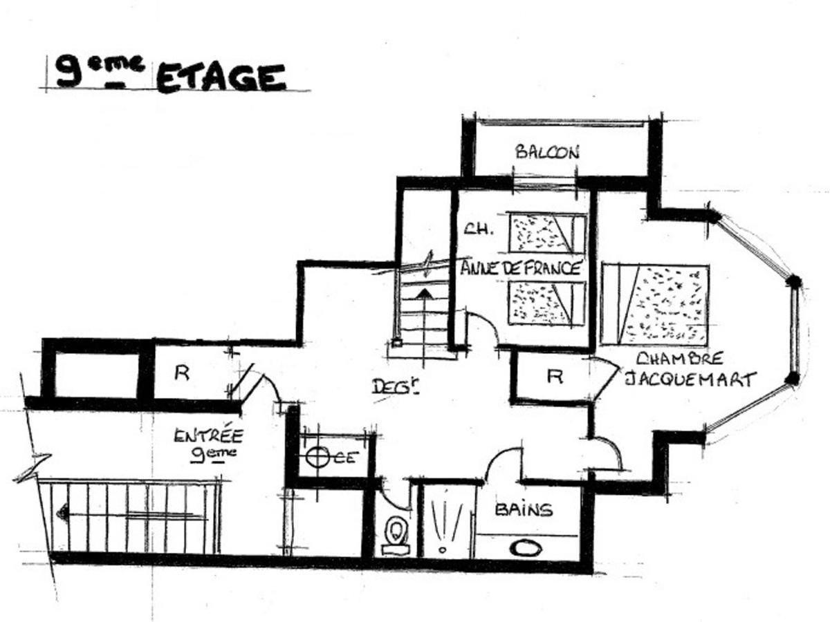 Appartement Panoramique Au Centre De Moulins Avec Terrasse, 2 Chambres, Et Equipements Modernes - Fr-1-489-412 Екстер'єр фото